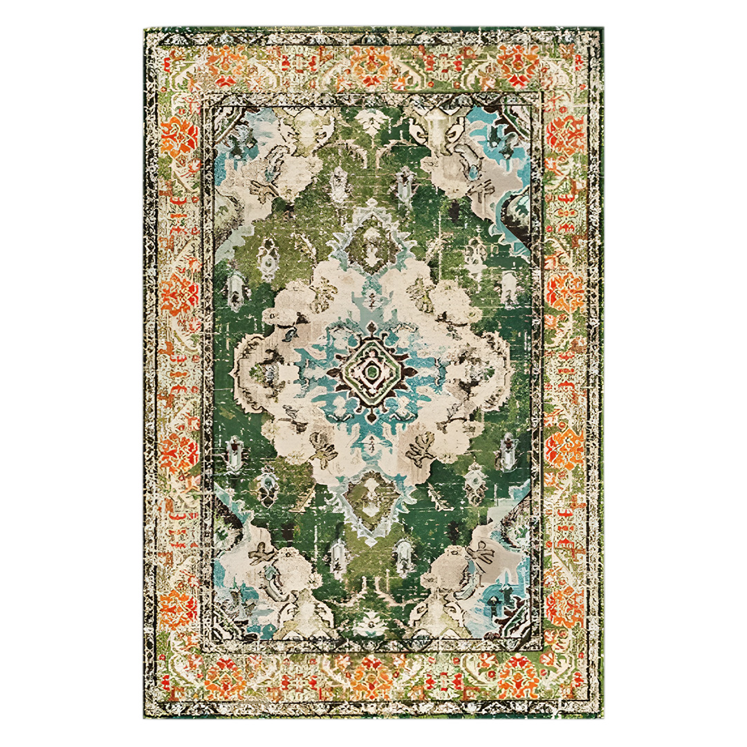 فرش مخمل نادی طرح فانتزی کد M100